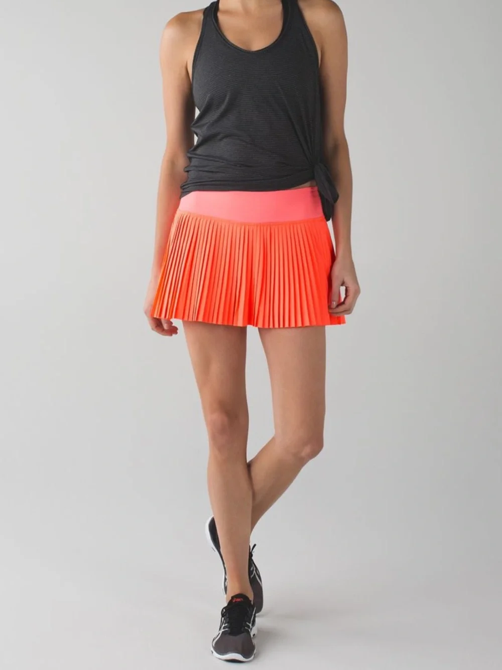 Lululemon Pleat To Street Skirt II Grapefruit size 6